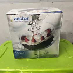 Ancon Elegant Glass Cake Stand