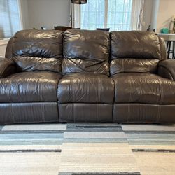 Recliner Leather sofa - Free