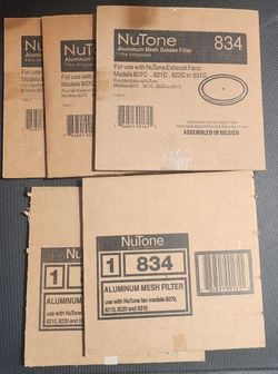 NuTone 834 Aluminum Mesh Grease Filter