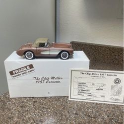 Danbury Mint 1957 Chevy Corvette Chip Miller