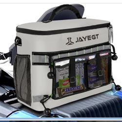 Kayak Cooler Behind Seat - Waterproof Cooler Bag Compatible with Lawn-Chair Seat Kayak，Kayak Accessories Camping Cooler, Portable Ice Chest for Fishin