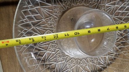 plastic appetizer & dip platter PLASTIC 1 piece