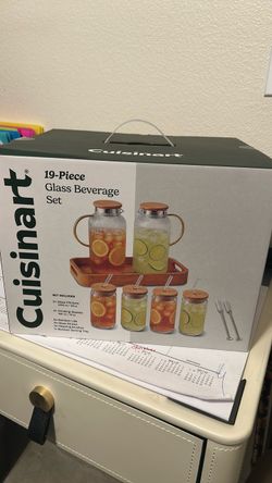 Glass Beverage Set