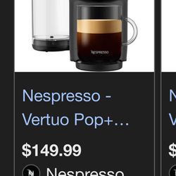 Nespresso vertuo pop deluxe