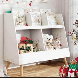 White Kid bookcase and storage