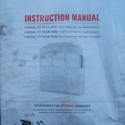 Van Cargo Partion Safety