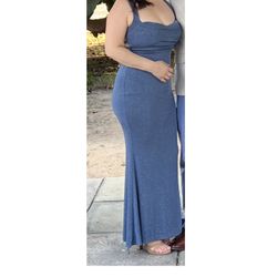 Blue Sparkly Dress Size S