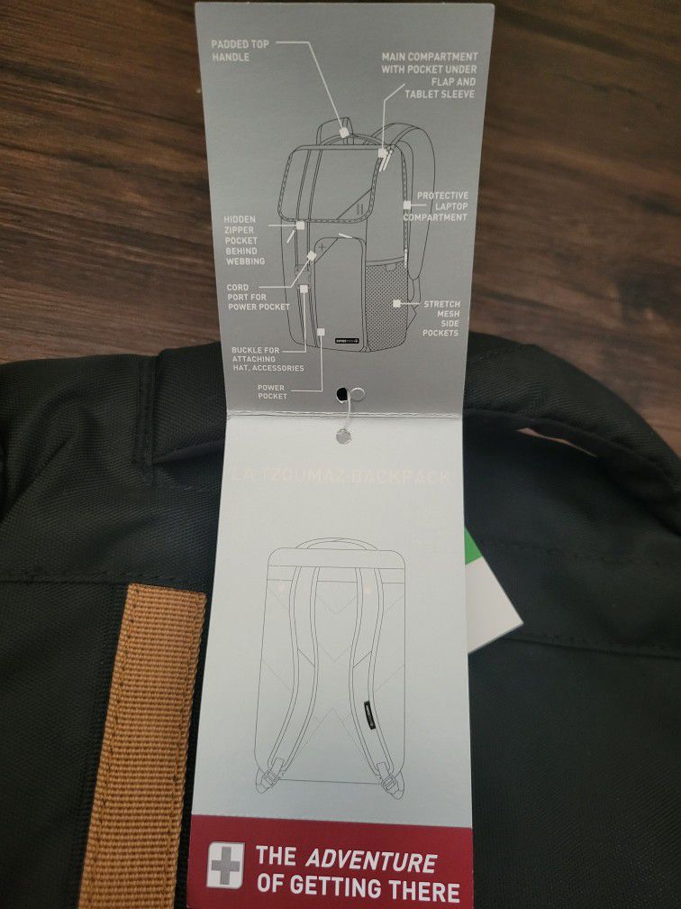 Black Backpack (SwsissTech)