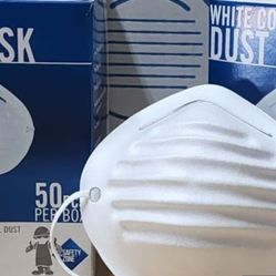 DUST FACE MASKS 9 CASES - 1000 MASKS PER CASE $50