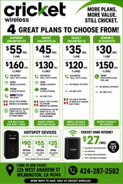 Cricket wirless WILMINGTON
