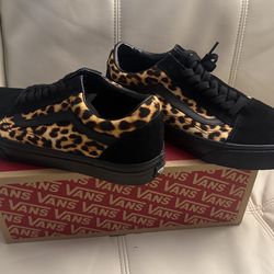 Vans Old Skool ~ Leopard Print ~ 8.5W/7M