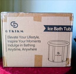 GTKIKM 101 Gal. Ice Bath Tub With Cover