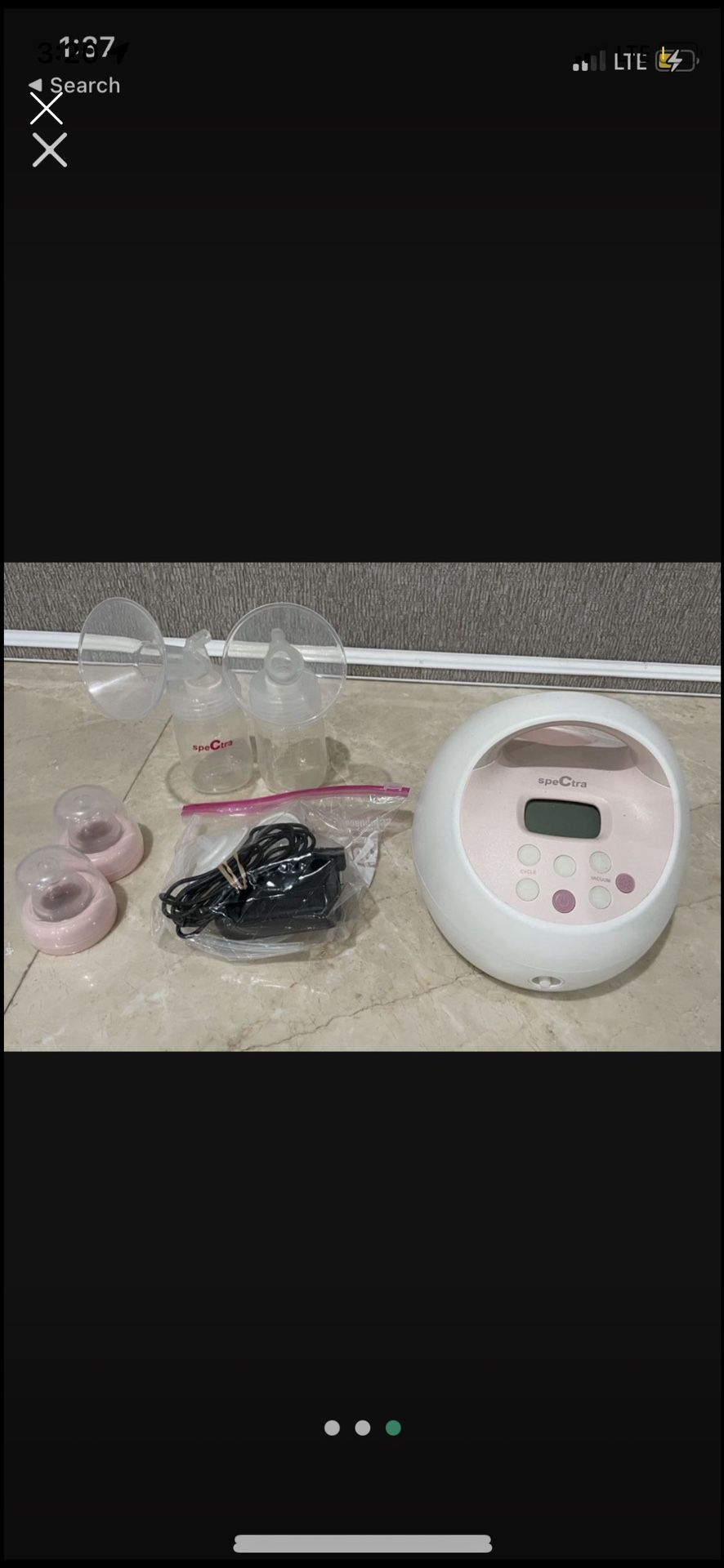 Gently Used Spectra S2 Breast Pump 
