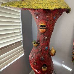 One Of A Kind, Handcrafted Recycled, Sculpture, Renaissance Festival Art