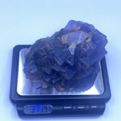 Blue Fluorite Crystal Specimen From Baluchistan Pakistan