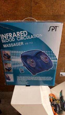 NEW SPT Infrared Foot Massager with Heat & Vibration – AB-753