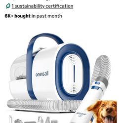 Pet Grooming Vacuum 7 In 1 Tool To Shed Pet Hair