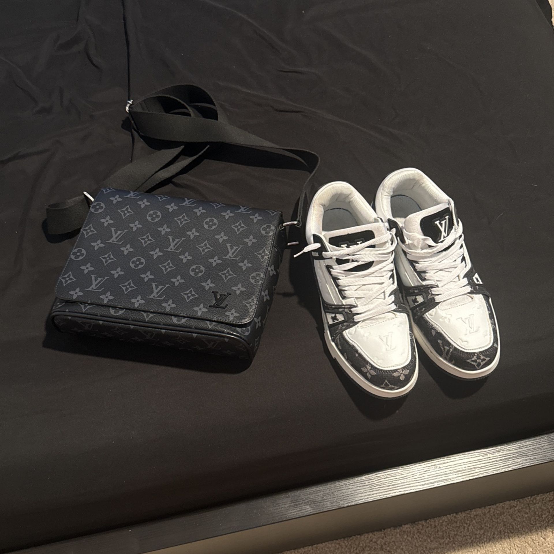Louis Vuitton bag + shoes