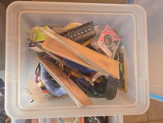 Tub of tools