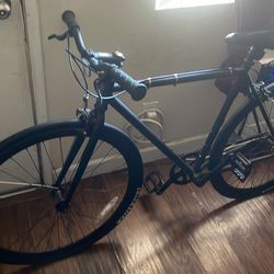 Fixie bike black