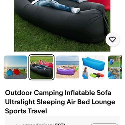Inflatable lounger