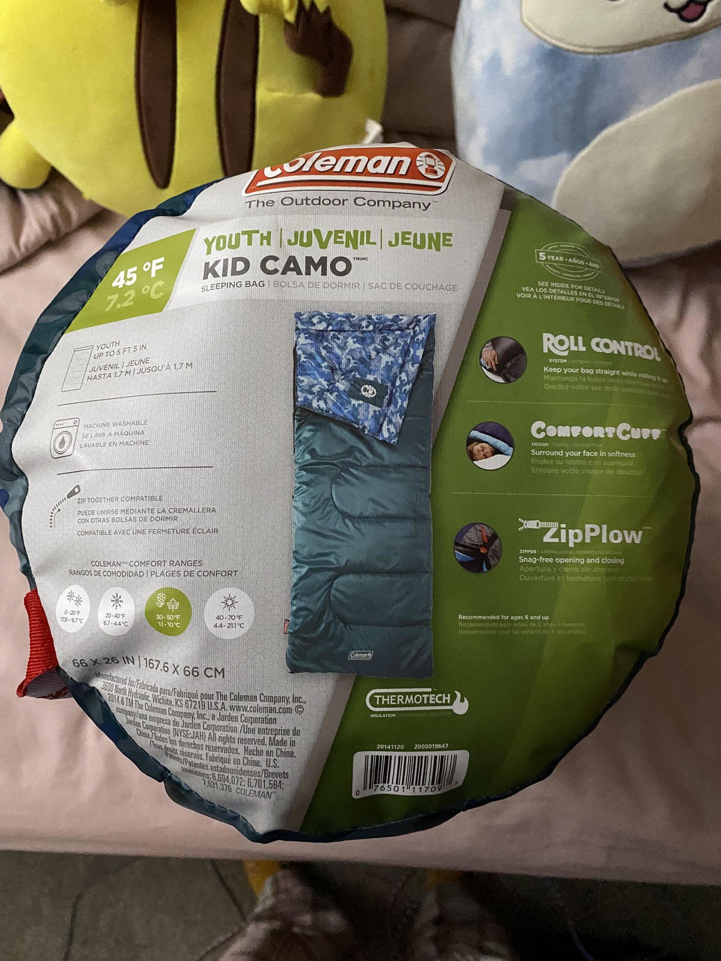 New, Never Used Coleman Sleeping Bag