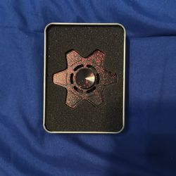 Red and Black Fidget Spinner
