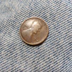 1916 Wheat Penny No Mint Mark