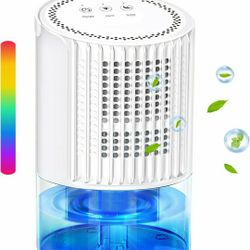 Brand New !Dehumidifiers for Home - 35oz Bathroom Dehumidifier Portable Small Dehumidifier with Auto Defrost Function,