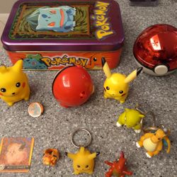Pokémon Figures, Cards And More