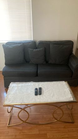 Sectional Couch sofa bed comes with mattress