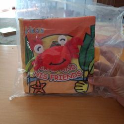 Washable Crackling Sensorial Baby Book By Jollybaby