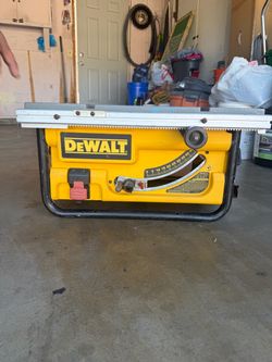 Dewalt portable saw