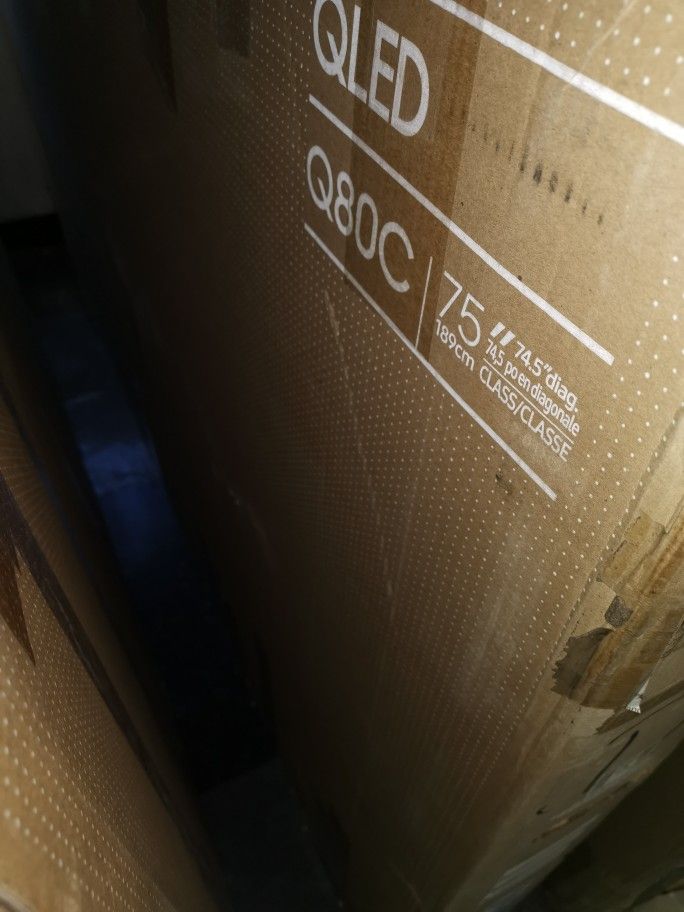 SAMSUNG 75"INCH QLED 4K Q80C