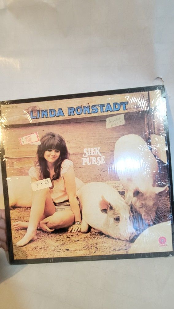Linda Ronstadt Silk Purse ST-407 Vinyl Capitol Records 1970 Winchester Press Excellent Vintage Condition Plays Perfect Shrink Wrap Still On The Linda 