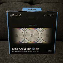 Lian Li UNI Fan SL 120 V2 White Tripple Pack
