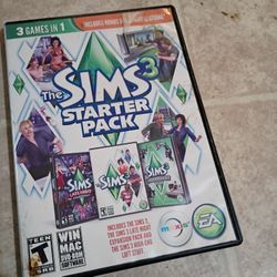 Sims Starter pack Game 