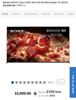 Sony 85x93L