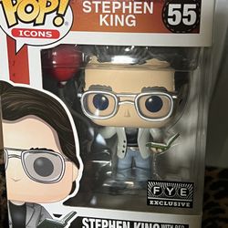 Stephen King With Balloon