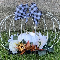 Pumpkin Fall Centerpiece 