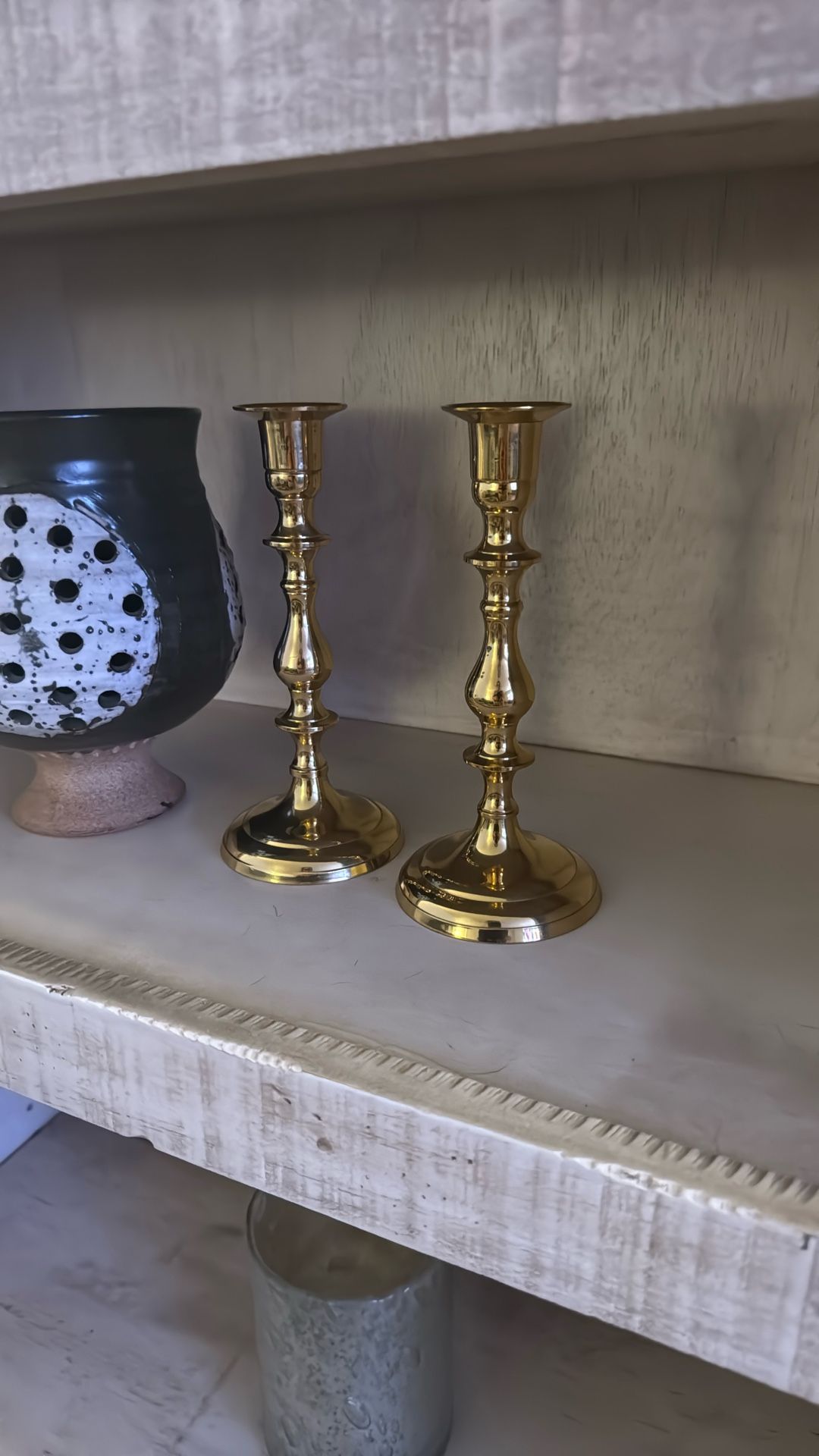 Brass Candle Holders 