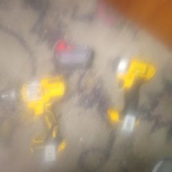 DeWalt Tools N Milwaukee Battery 