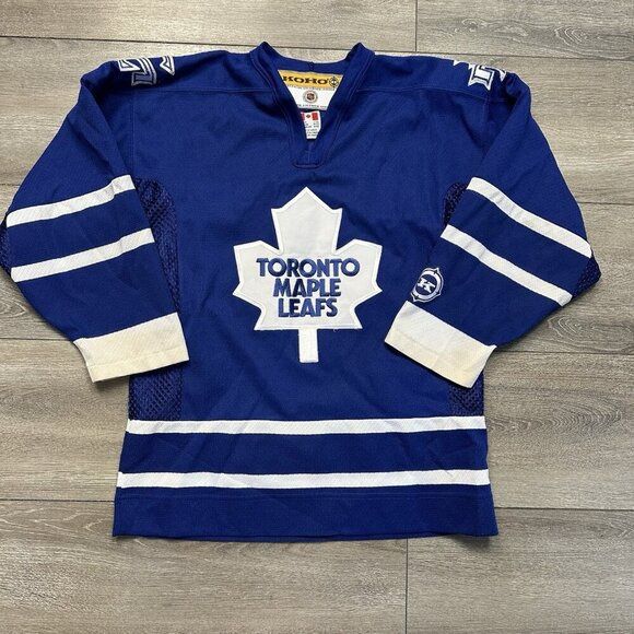 Y2K Toronto Maple Leafs NHL Hockey Jersey Size Youth L / XL Koho Air-Knit