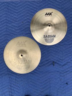 Sabian AAX Series 14” Fusion Hi Hat Drum Cymbals