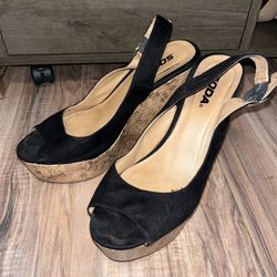 Black High Heels - size 8.5