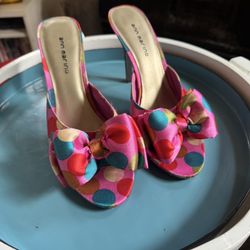 Vintage Ann Marino Pink Heels Size 9