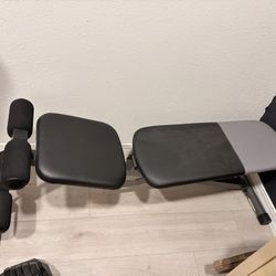 Adjustable Weight Bench (Flat/Incline/Decline)