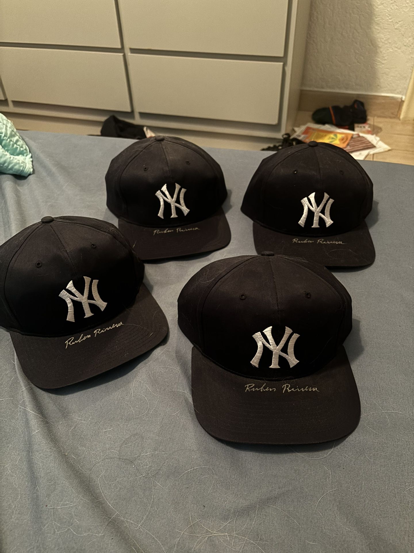 Autographed Vintage Yankee NY hat 