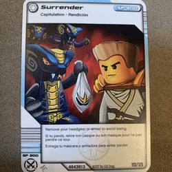 Lego Ninjago Card Surrender 