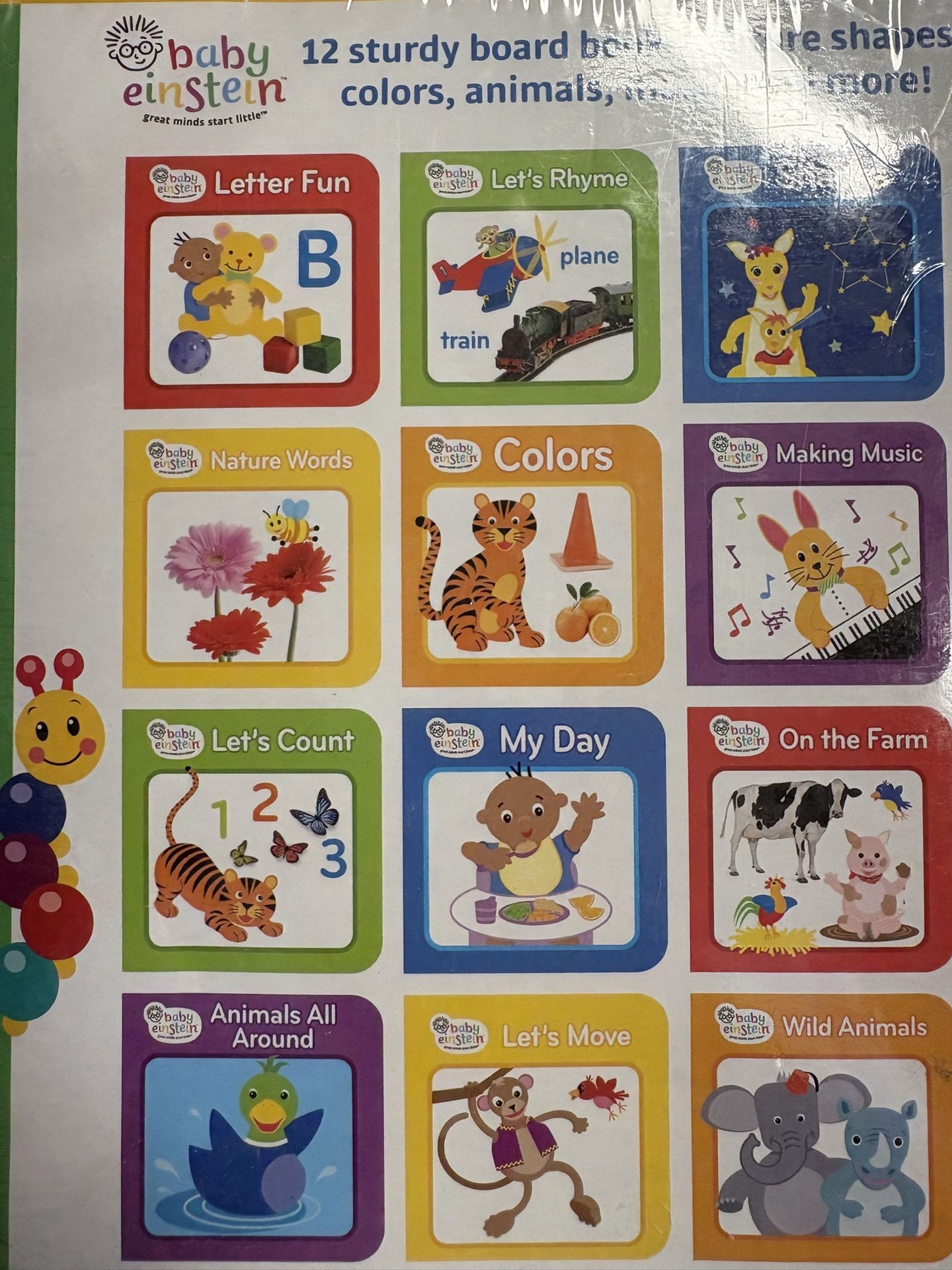 Baby Einstein 12 Board Books